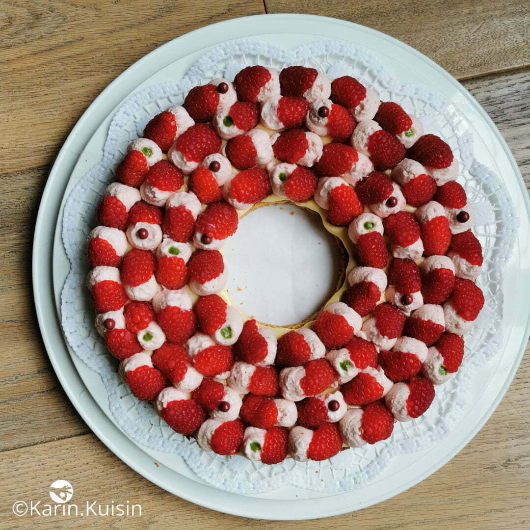 tarte framboise yuzu basilic final