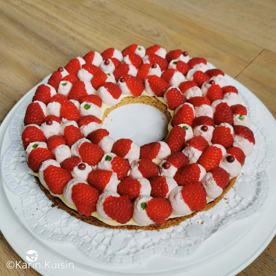tarte framboise yuzu basilic final