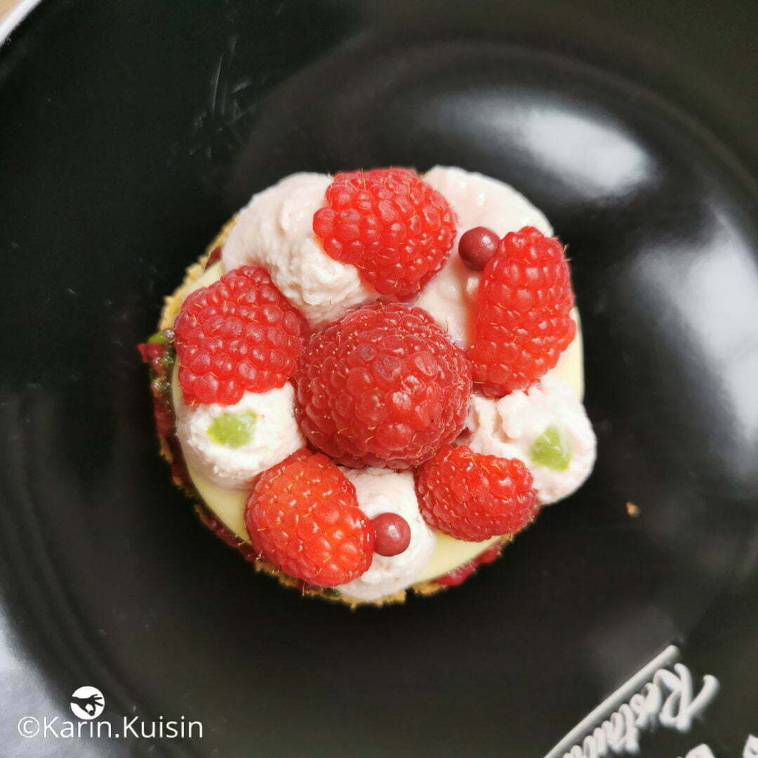 tarte framboise yuzu basilic final