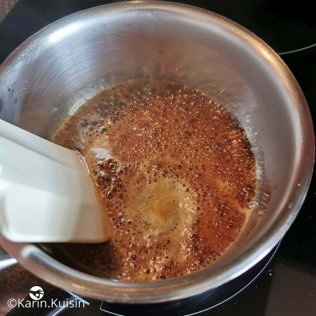 caramel balsamique cuisson
