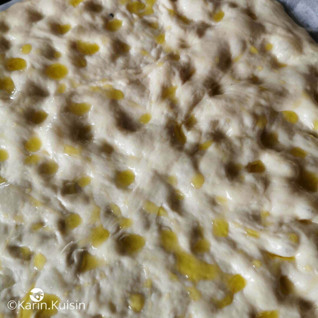 focaccia huile ajouter