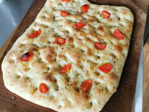 focaccia cuisson