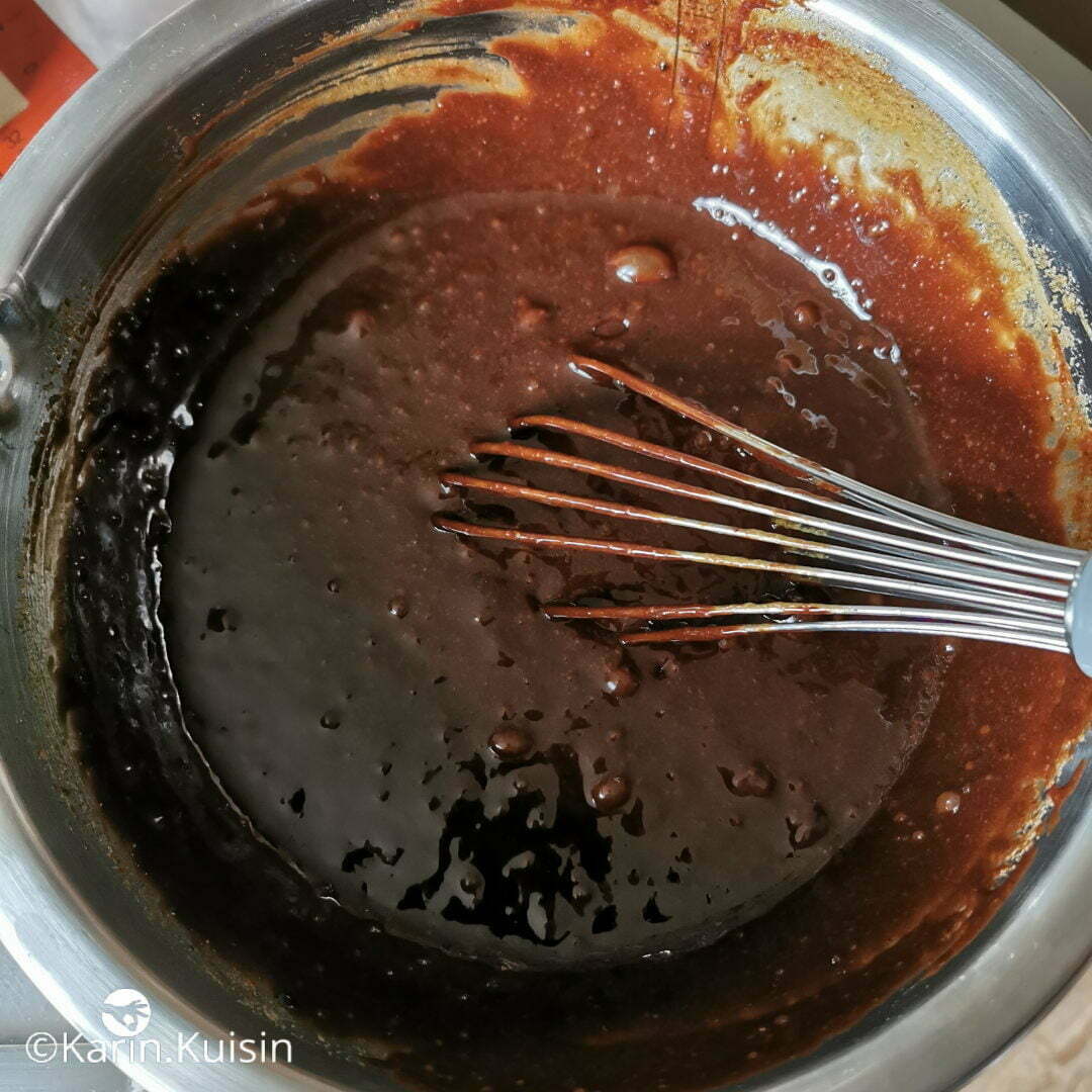 appareil brownie mélanger