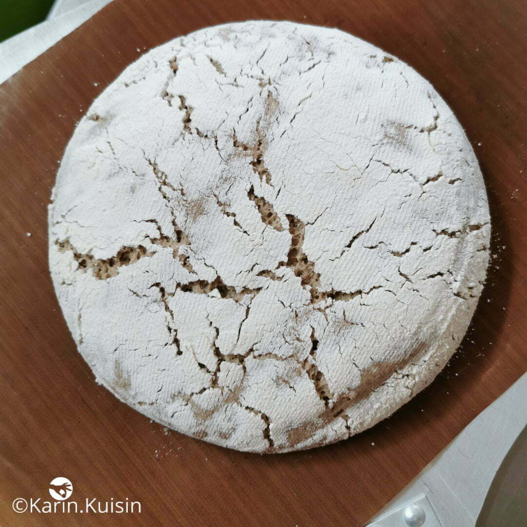 tourte de seigle débaquage