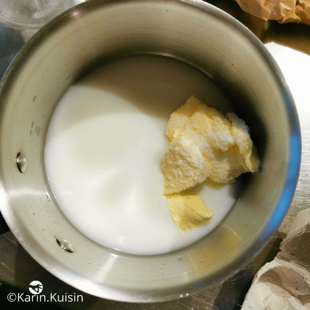 lait beurre sel sucre ajouter