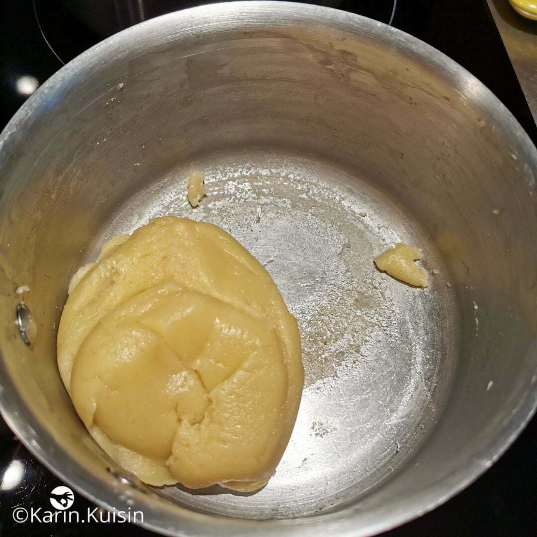 pâte à choux désécher
