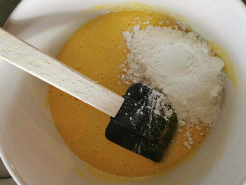 oeuf sucre fécule ajouter