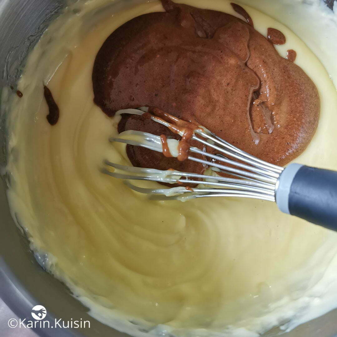 pâtissière praliné ajouter