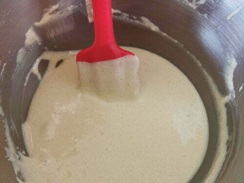 poudre amande sucre oeuf appareil