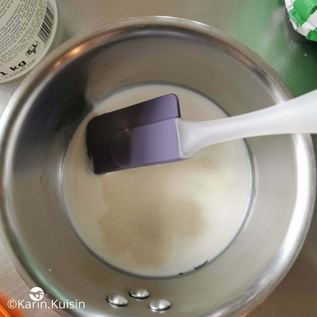 crème agar-agar ajouter