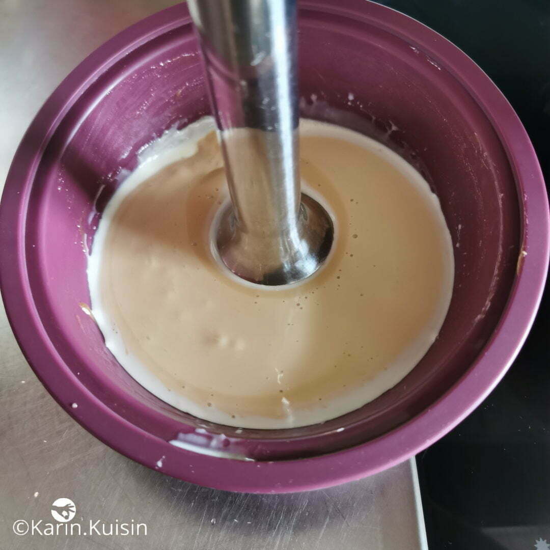 ganache montée dulcey mixer