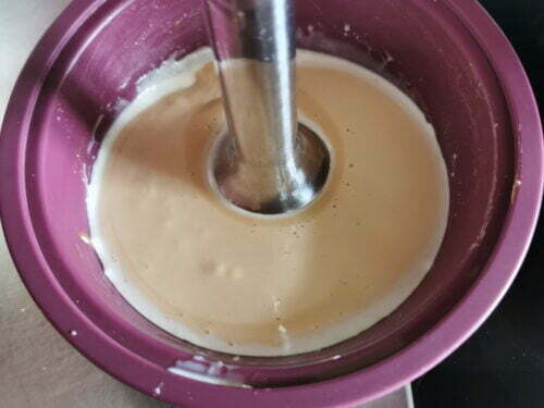 ganache montée dulcey mixer