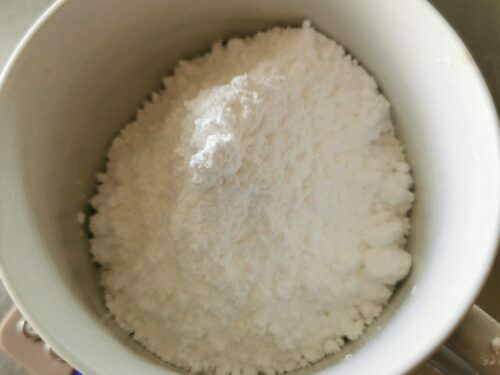 blanc sucre ajouter