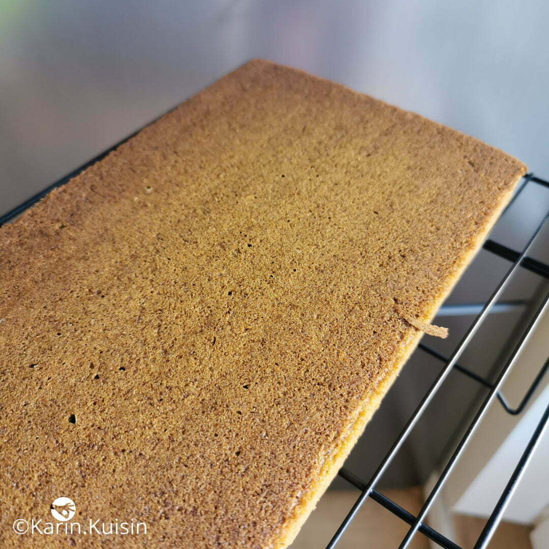 cake matcha grille refroidir