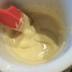 chocolat blanc huile mélanger