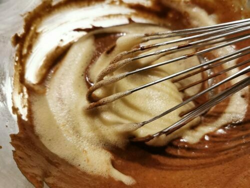 appareil chocolat blanc neige ajouter
