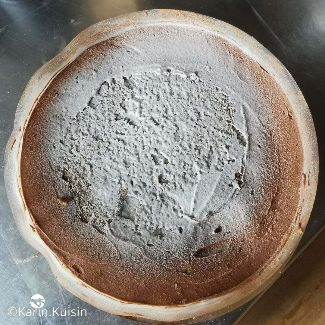 gâteau montage sablé lisser