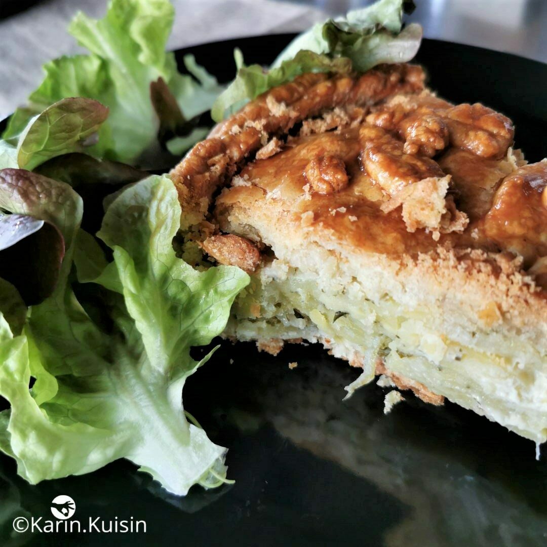tourte berrichonne cuisson final