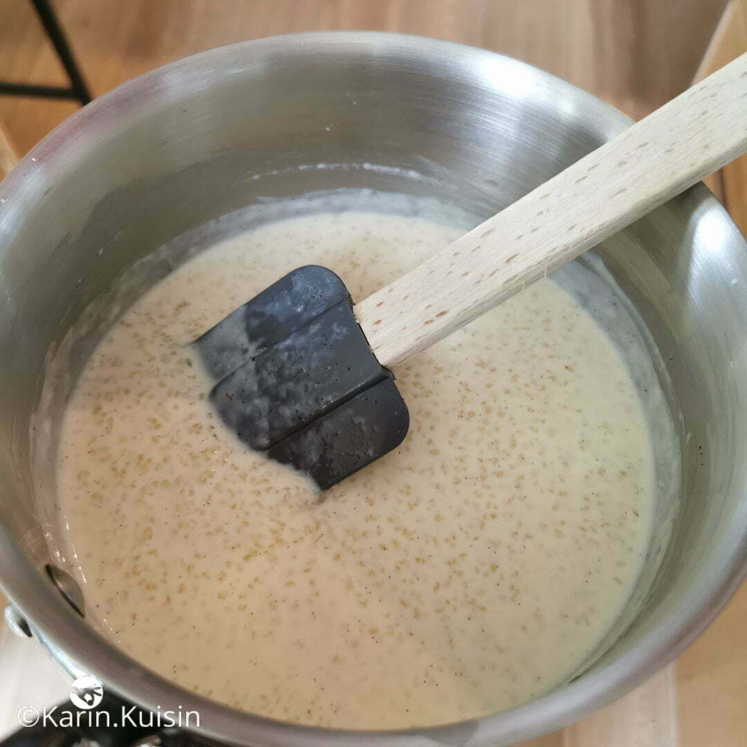 tapioca cuisson