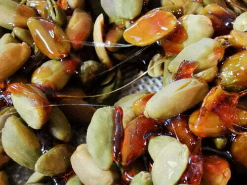 pistache caramel refroidir