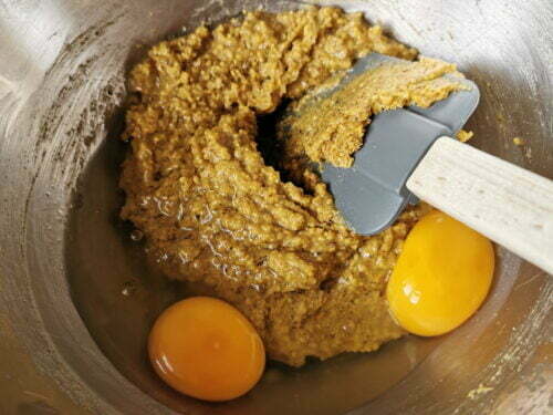 crème pistache oeuf ajouter