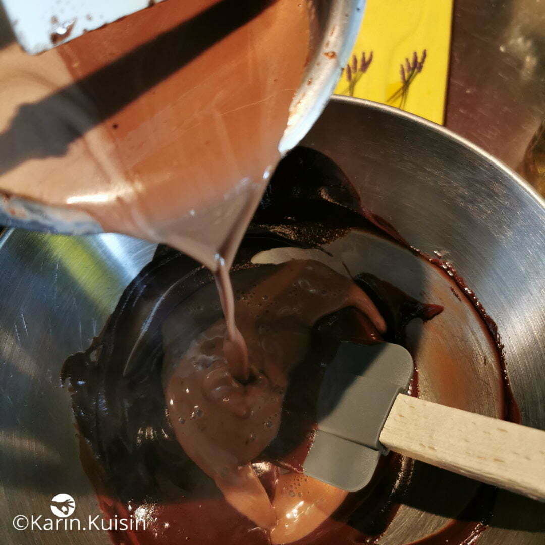 glaçage verser