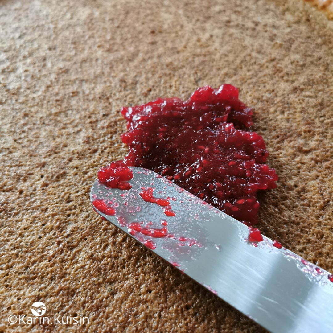 confit framboise tarte étaler