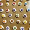 oeil meringue halloween smartie