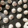 fantôme meringue halloween décor