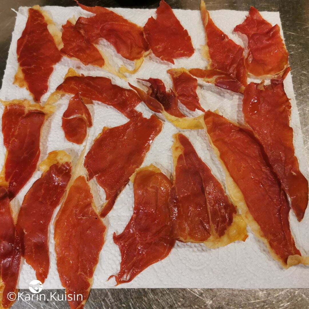 jambon sec gras absorber