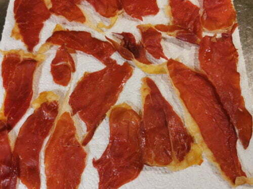 jambon sec gras absorber