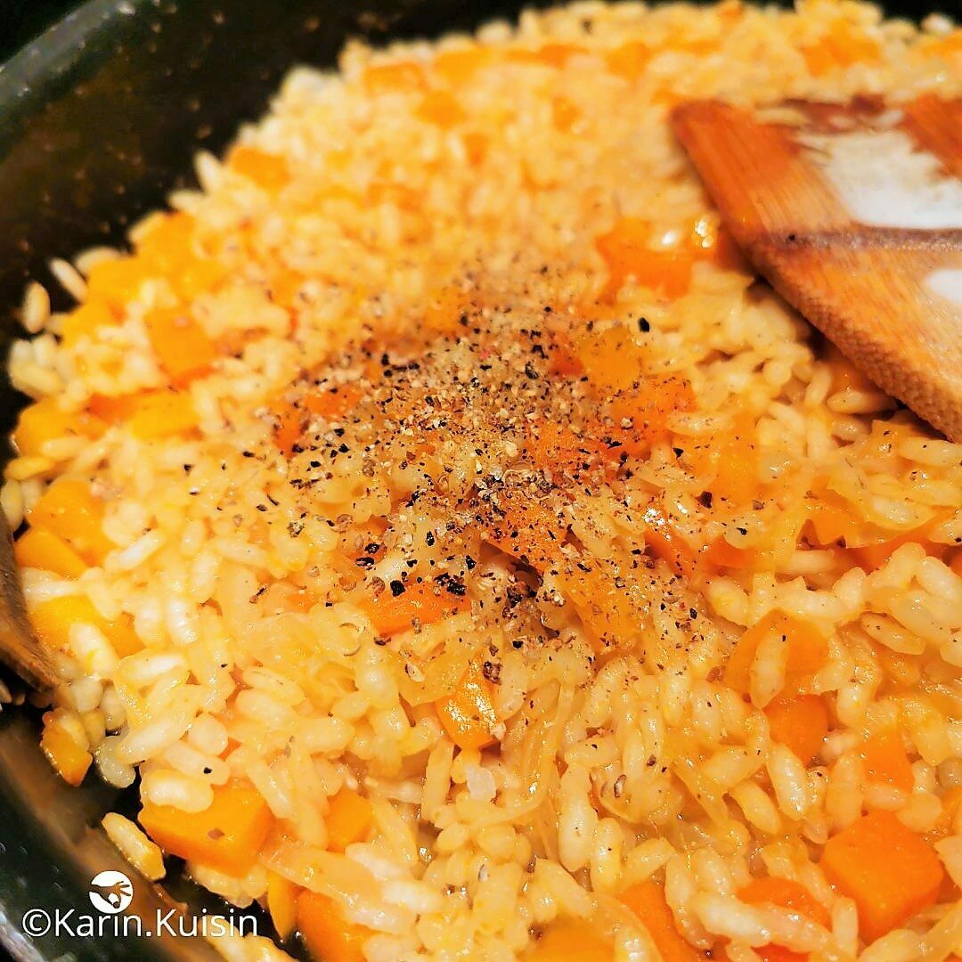 risotto potimarron assaisonner