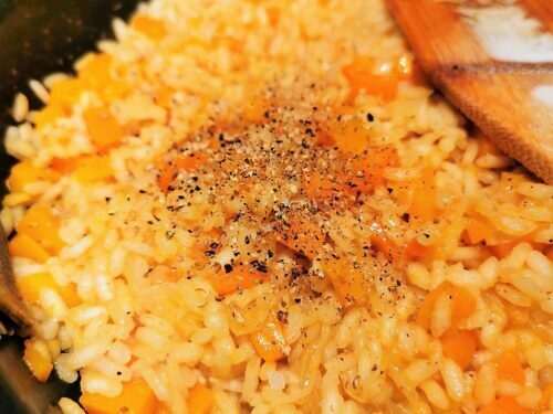 risotto potimarron assaisonner