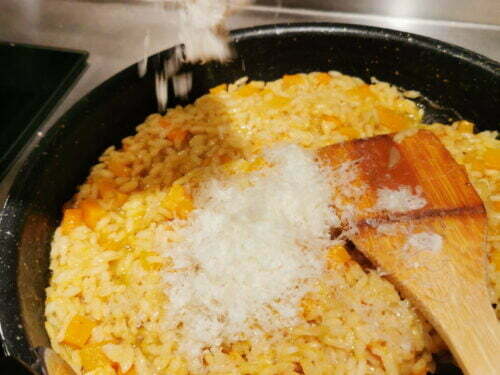 risotto potimarron parmesan ajouter