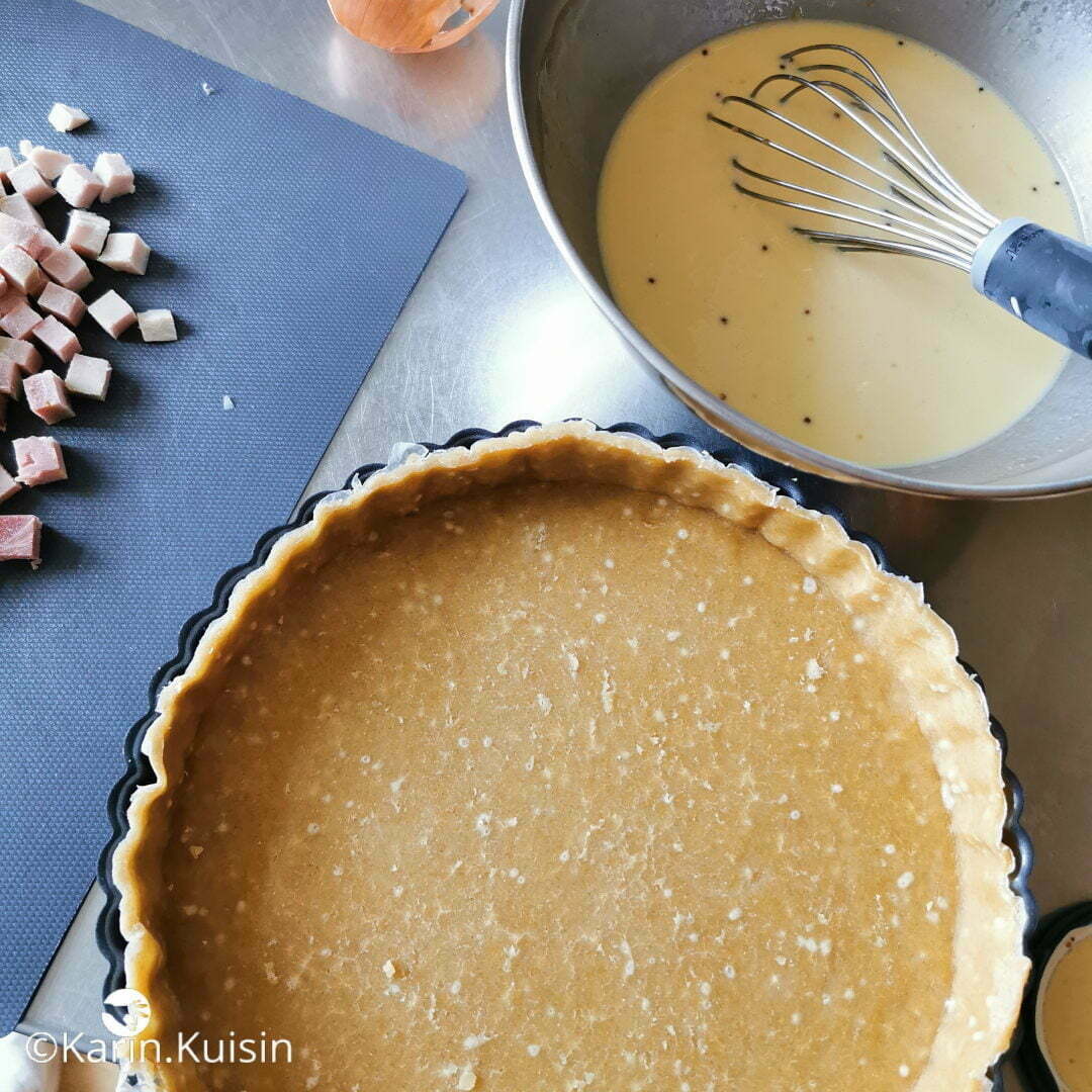 quiche moule foncer