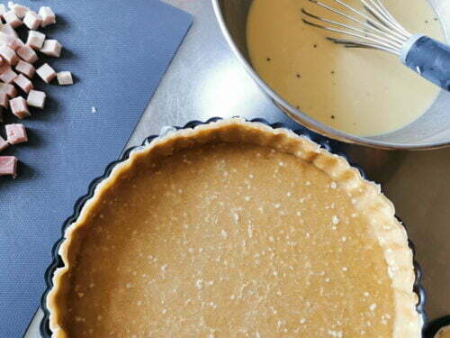 quiche moule foncer