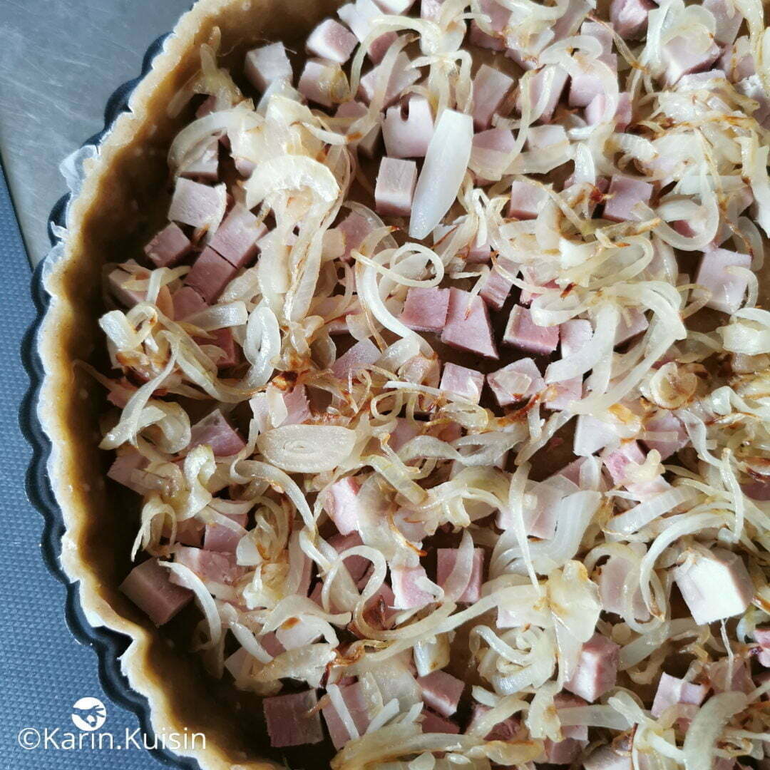quiche jambon oignon ajouter