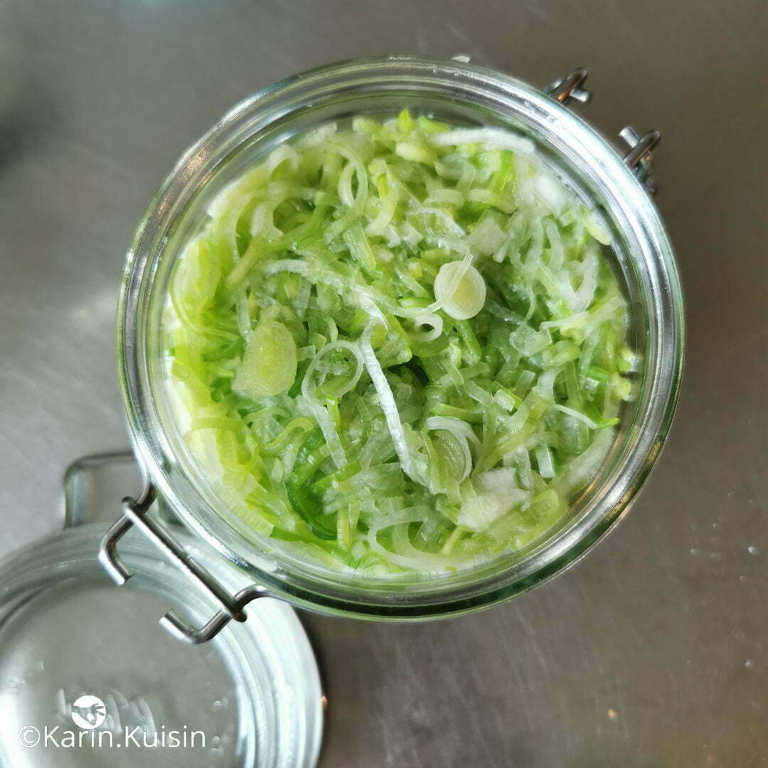 poireaux fermentation