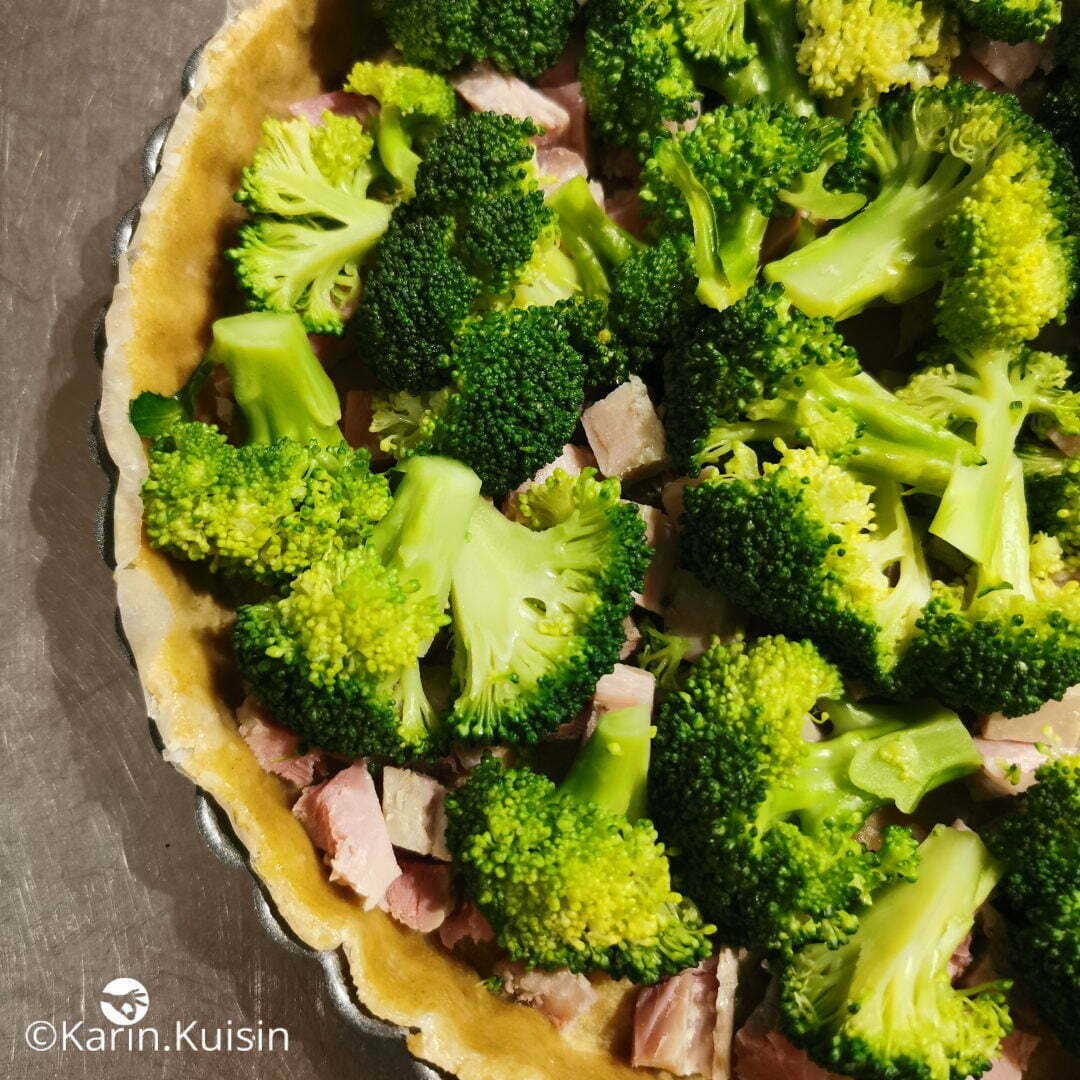 quiche jambon brocolis ajouter