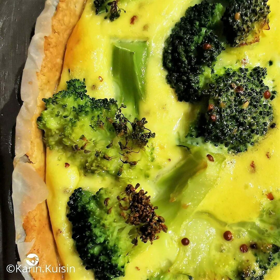 quiche brocolis jambon cuisson