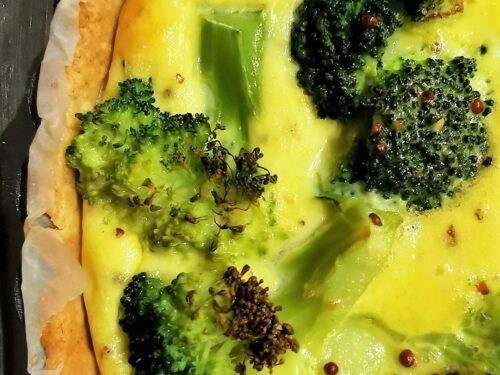quiche brocolis jambon cuisson