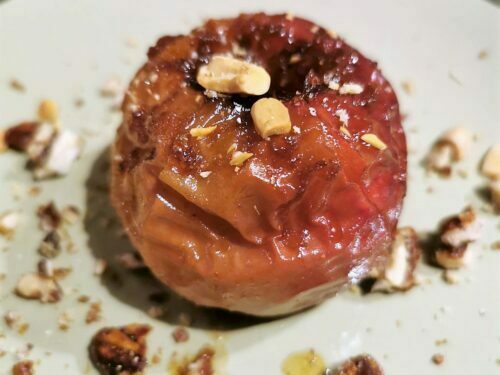 pomme fruit sec parsemer
