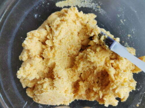 pâte cookie carotte