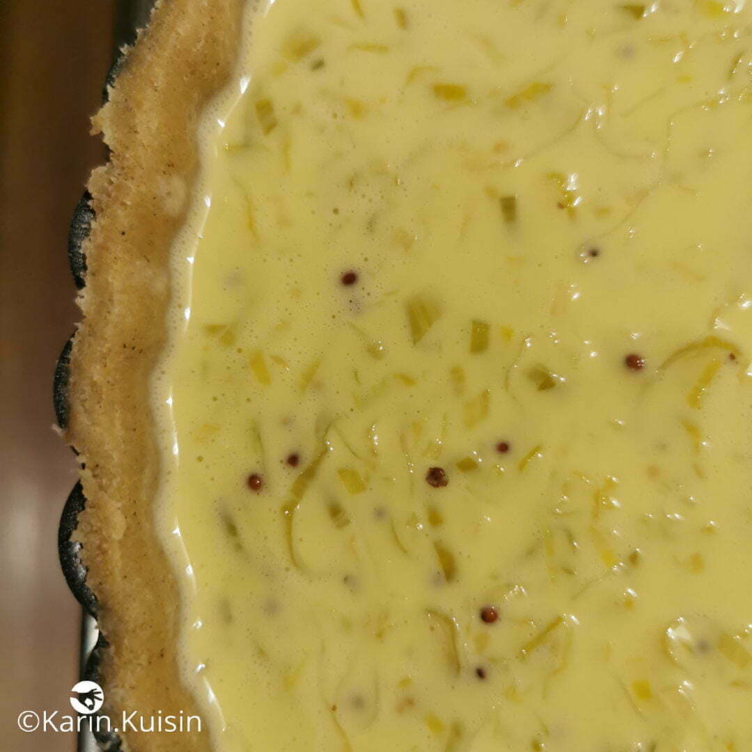 appareil quiche moule verser