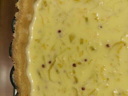 appareil quiche moule verser
