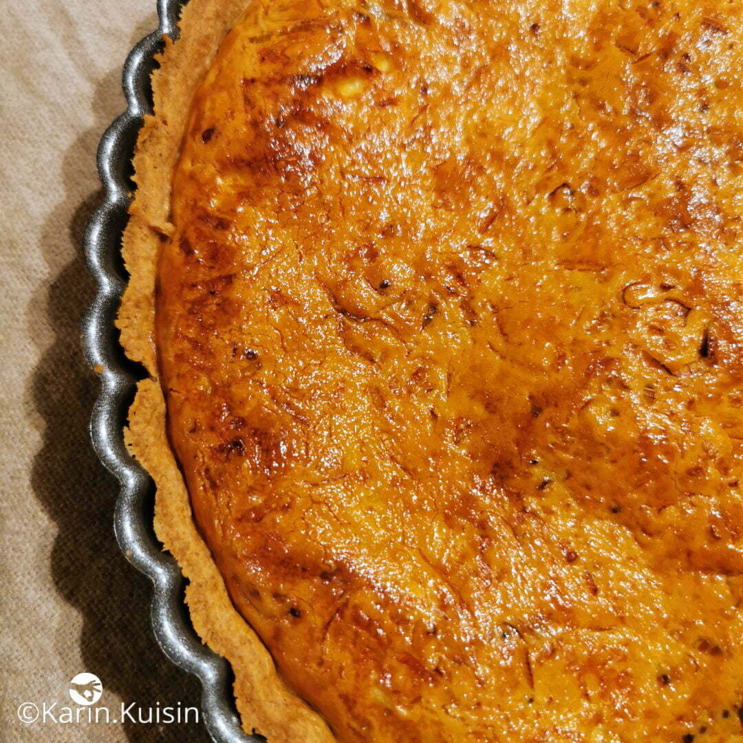 quiche poireau fermenté