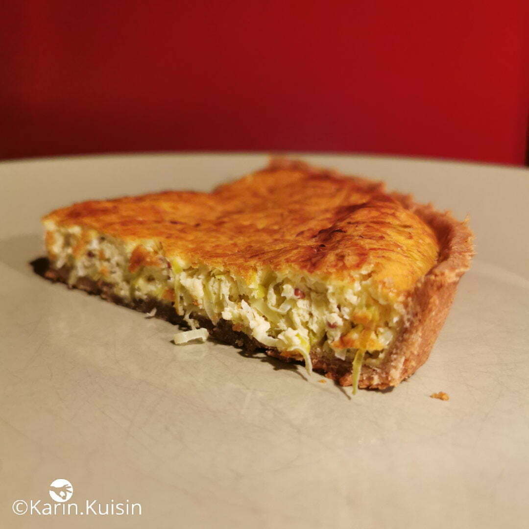 quiche poireau fermenté