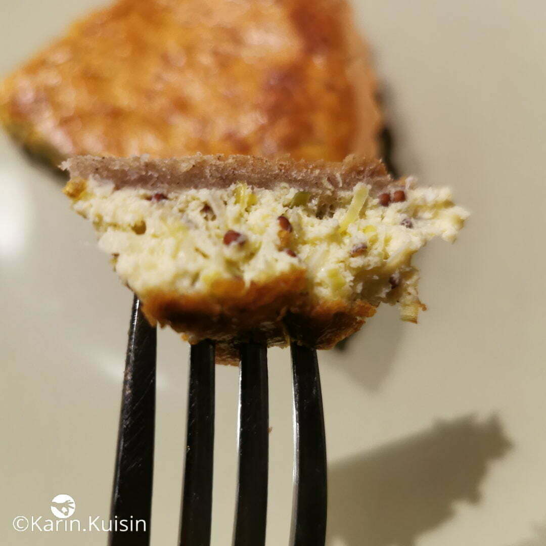quiche poireau fermenté