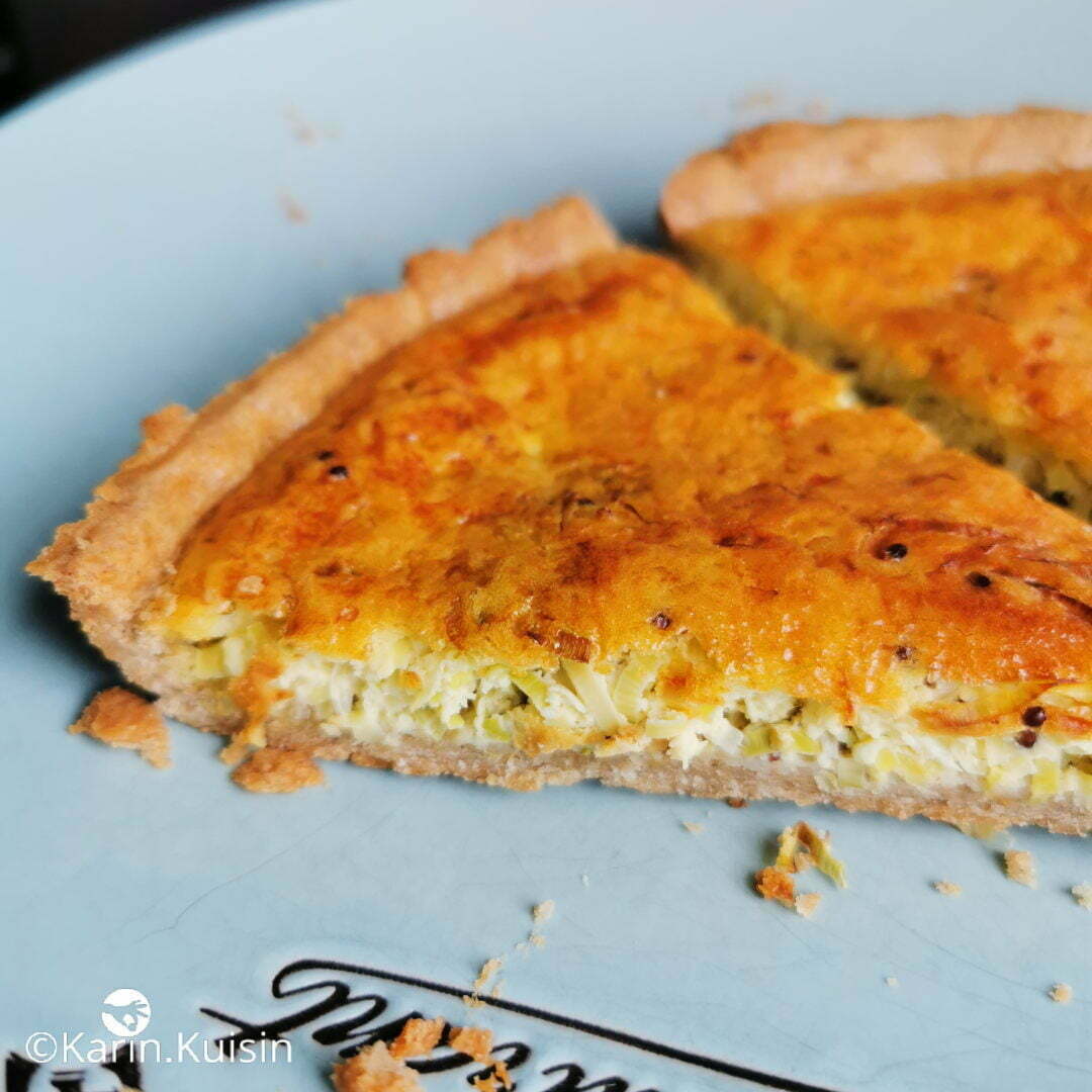 quiche poireau fermenté