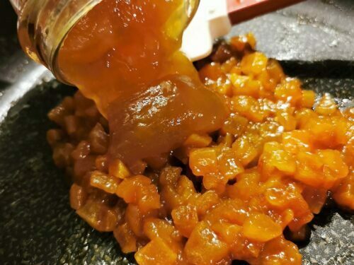 abricot confiture verser